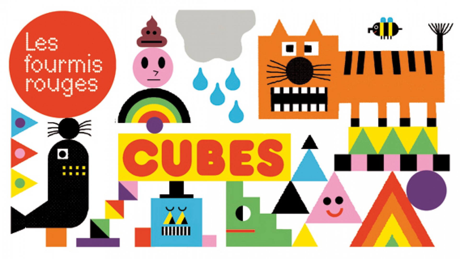 Launch party for the "Cubes" series at indie publisher Les Fourmis Rouges