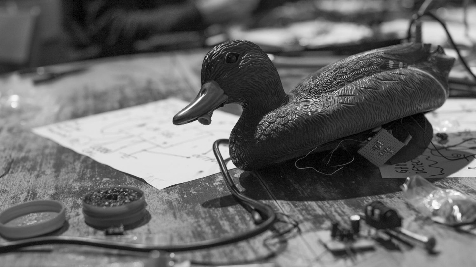 Ghost Detector Synth Building