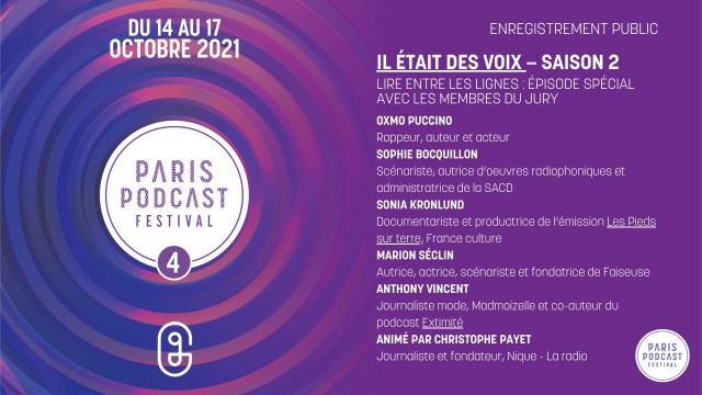 [Enregistrement Public] Il était des voix — Saison 2