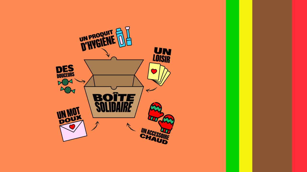 En décembre, apportez vos boîtes solidaires à la Gaîté Lyrique&nbsp;!