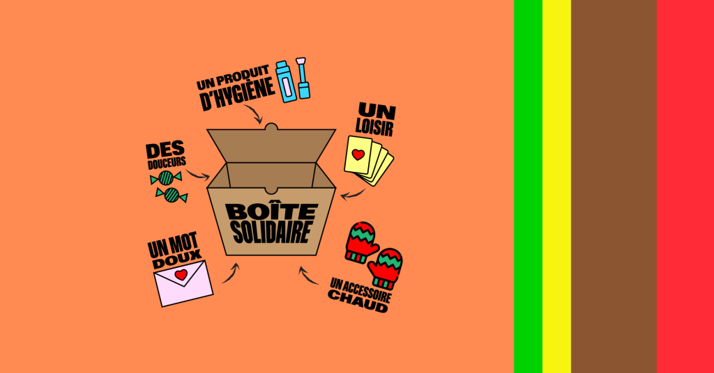 En décembre, apportez vos boîtes solidaires à la Gaîté Lyrique&nbsp;!