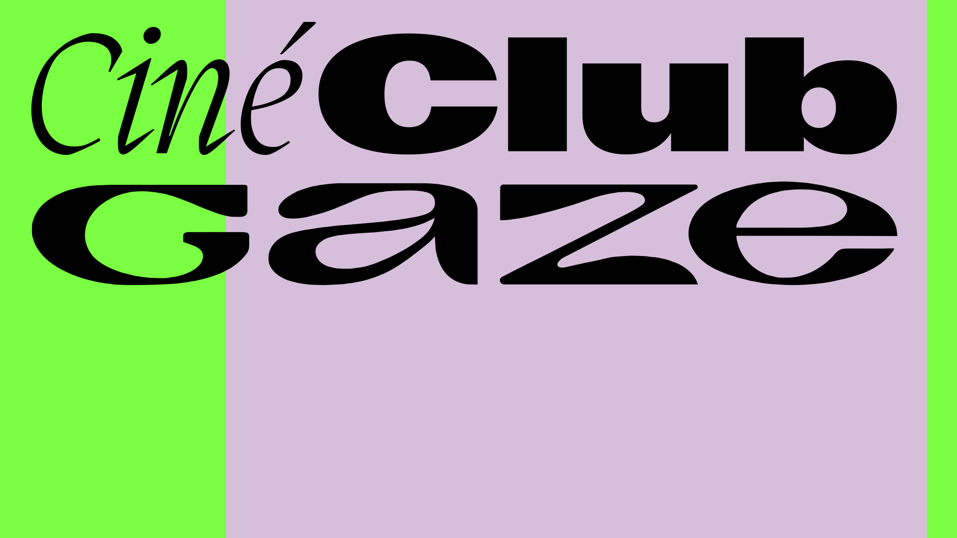 Ciné Club Gaze